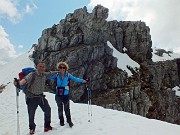 Resegone con neve di primavera da Brumano il 4 maggio 2014 - FOTOGALLERY